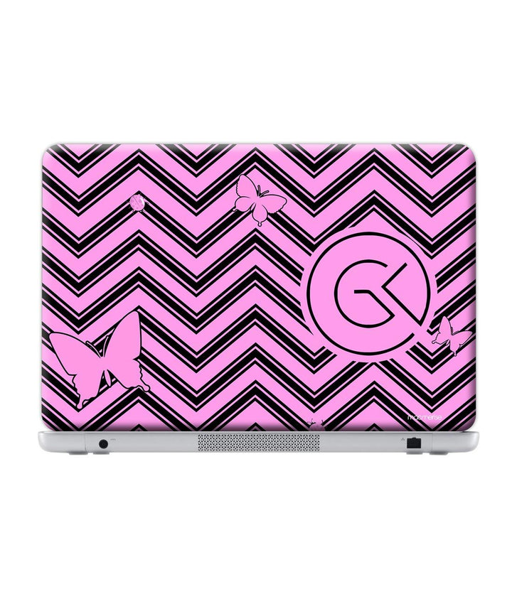 Waves Pink - Skins for Generic 12" Laptops (26.9 cm X 21.1 cm) By Sleeky India, Laptop skins, laptop wraps, surface pro skins