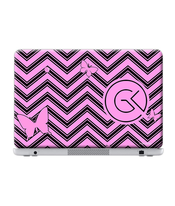 Waves Pink - Laptop Skins - Sleeky India 