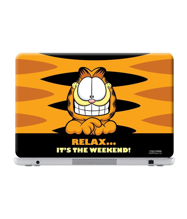 Weekend Garfield - Laptop Skins - Sleeky India 