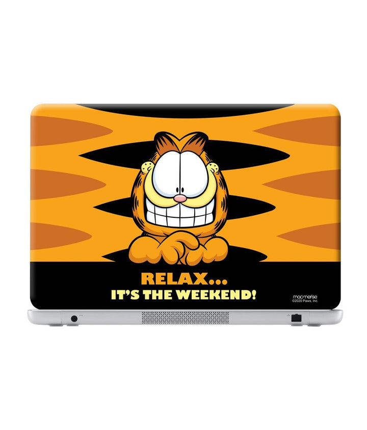 Weekend Garfield - Skins for Dell Alienware 14 Laptops  By Sleeky India, Laptop skins, laptop wraps, surface pro skins