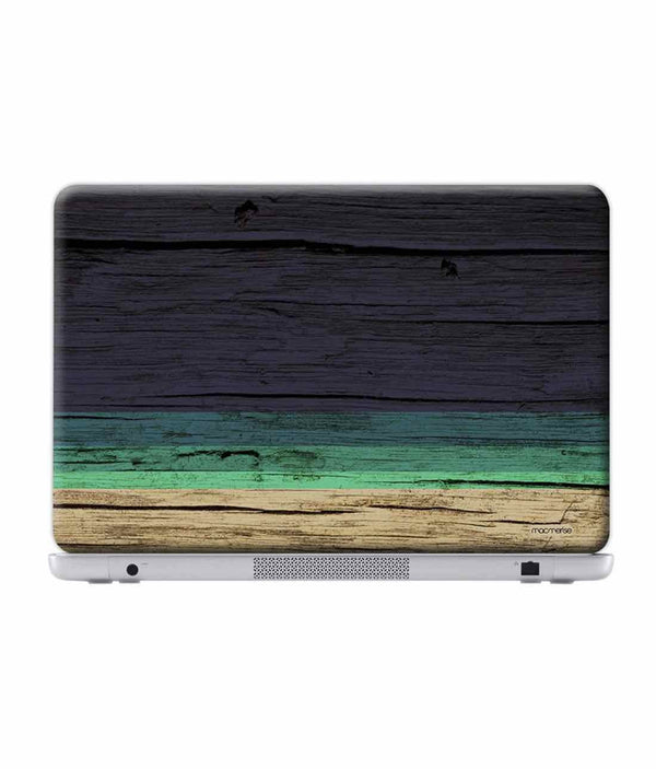 Wood Stripes Blue - Skins for Generic 12" Laptops (26.9 cm X 21.1 cm) By Sleeky India, Laptop skins, laptop wraps, surface pro skins