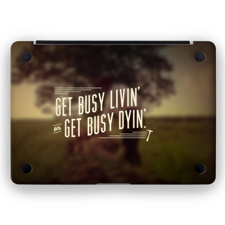 Get Busy - MacBook Skins