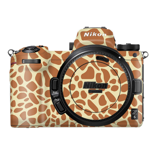 Giraffe Pattern 01 - Nikon Camera Skins