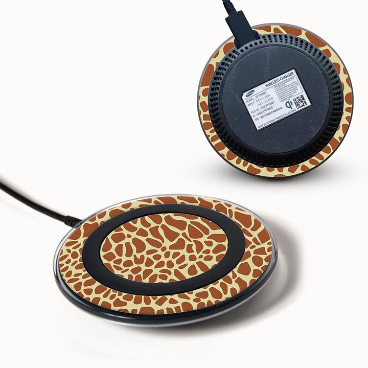 Giraffe Pattern 01 - Samsung Wireless Charger 2015 Skins