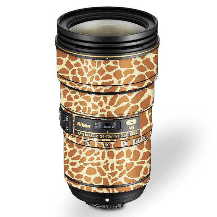 Giraffe Pattern 01 - Nikon Lens Skin