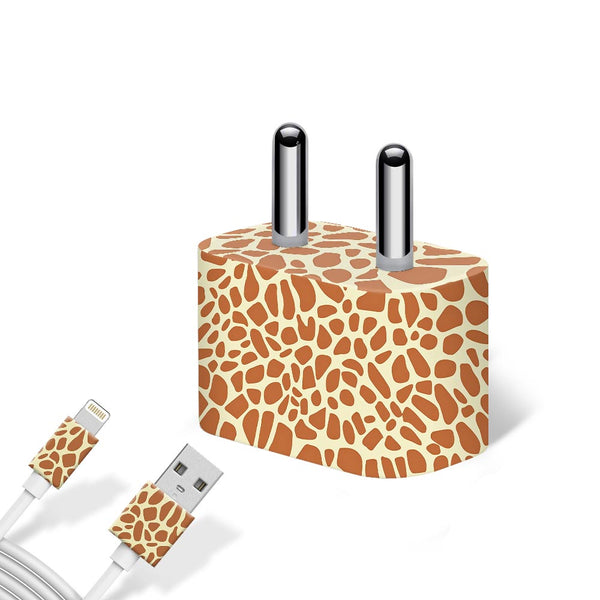 Giraffe Pattern 01 - Apple charger 5W Skin