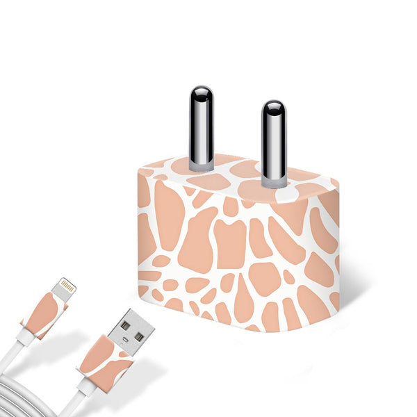 Giraffe Pattern 02 - Apple charger 5W Skin