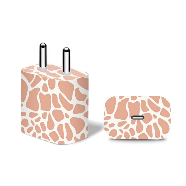 Giraffe Pattern 02 - Apple 20W Charger Skin