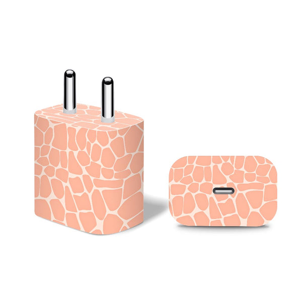 Giraffe Pattern 03 - Apple 20W Charger Skin