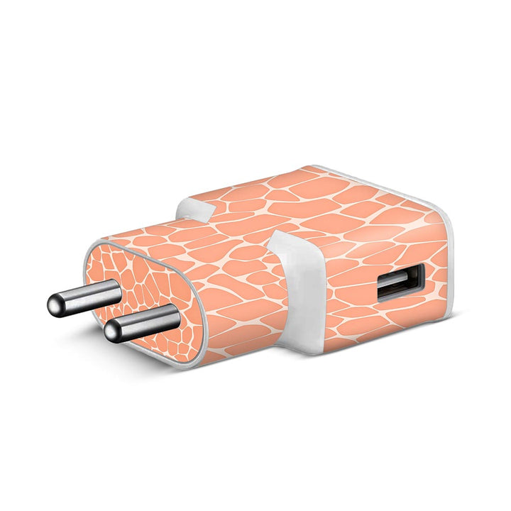 Giraffe Pattern 04 - Samsung S8 Charger Skin