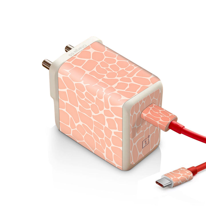 Giraffe Pattern 04 - Oneplus Warp 65W Charger skin