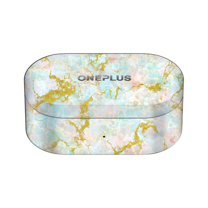 Glitter Gold Marble - OnePlus Nord Buds Skin