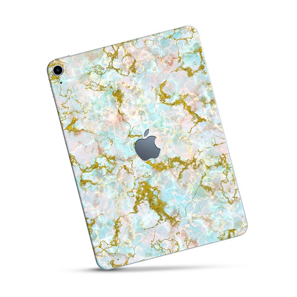 Glitter Gold Marble - Apple Ipad Skin