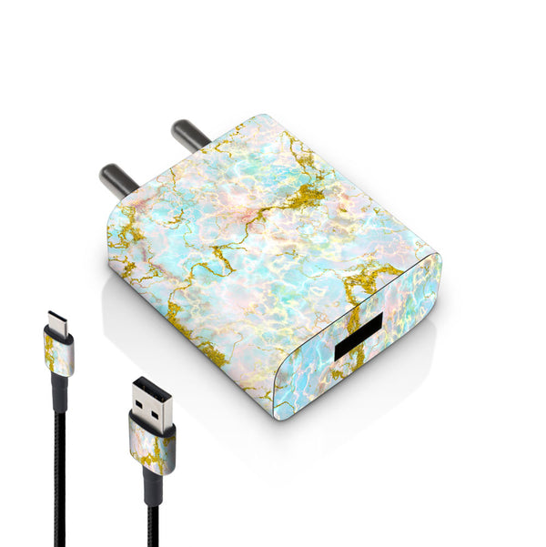 Glitter Gold Marble - MI 10W & 18W Charger Skin