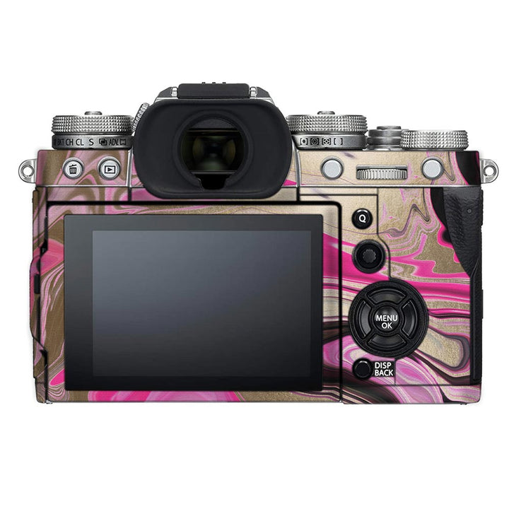 Glittery Liquid Marble - FujiFilm Camera Skin