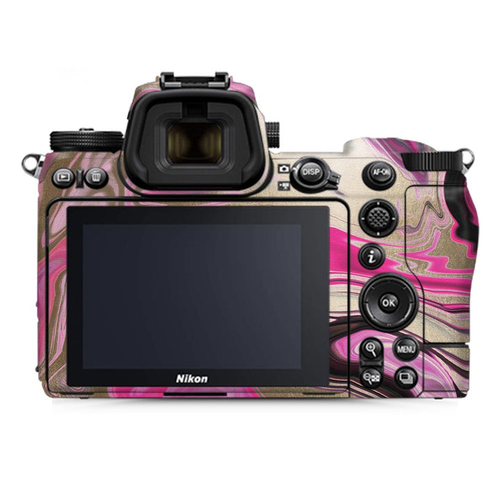 Glittery Liquid Marble - Nikon Camera Skins