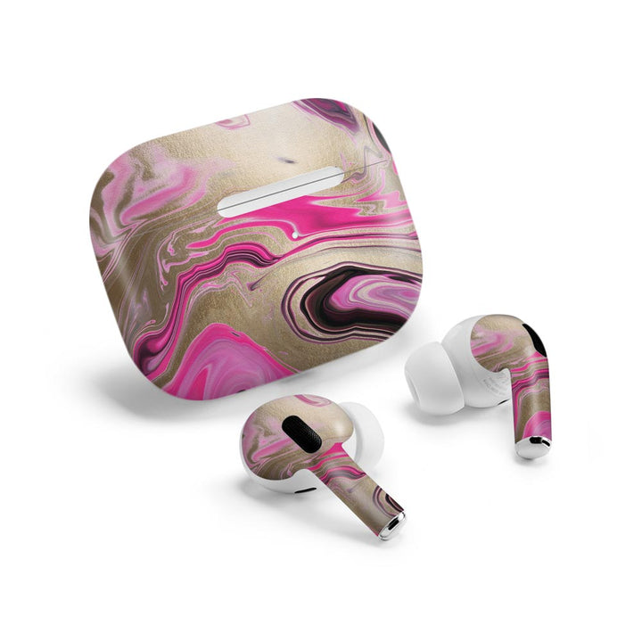 Glittery Liquid Marble - Airpods Pro 2 Skin