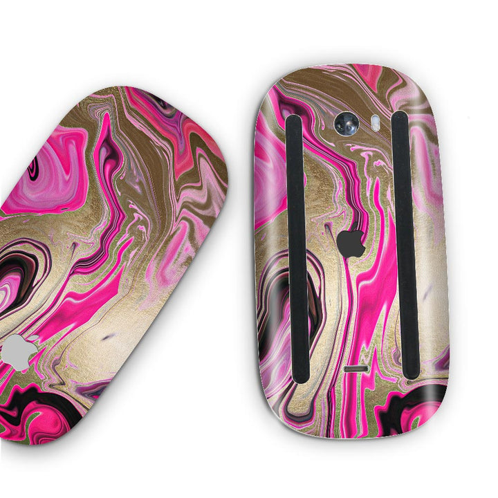 Glittery Liquid Marble - Apple Magic Mouse 2 Skins