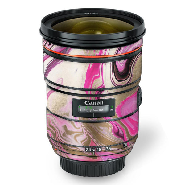 Glittery Liquid Marble - Canon Lens Skin