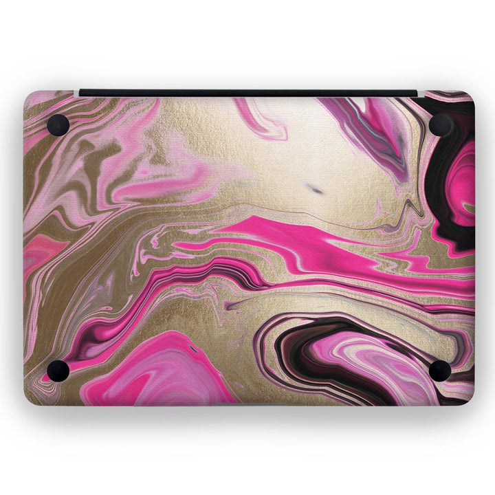 Glittery Liquid Marble - MacBook Skins