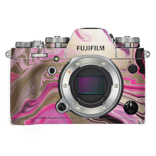 Glittery Liquid Marble - FujiFilm Camera Skin