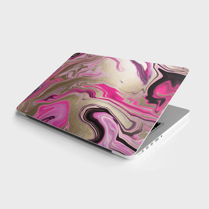 Glittery Liquid Marble - Laptop Skins