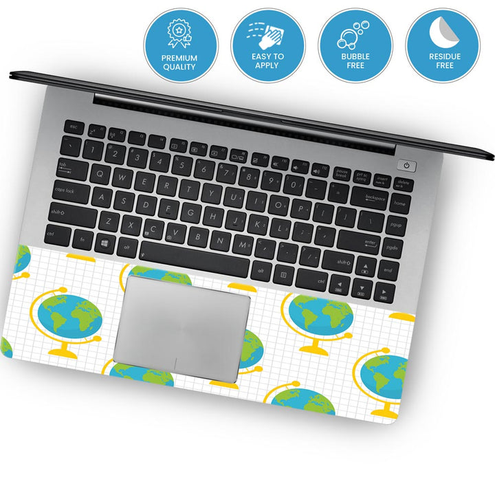 Globe Pattern - Laptop Skins