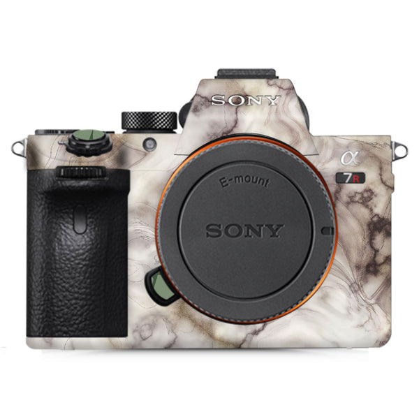 Glossy Brown Marble - Sony Camera Skins