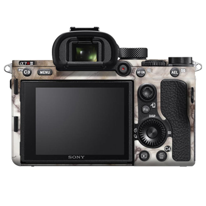 Glossy Brown Marble - Sony Camera Skins