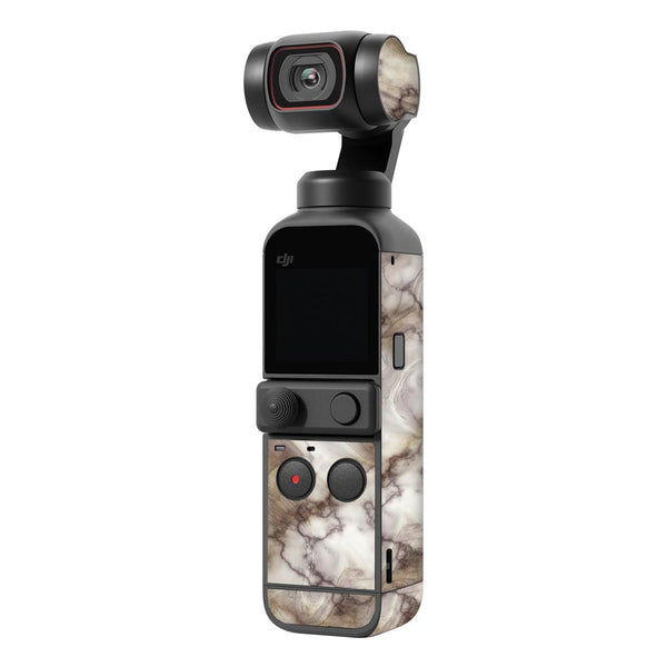 Glossy Brown Marble - Gimbal Skin