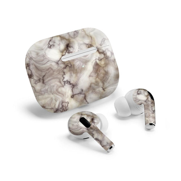 Glossy Brown Marble - Airpods Pro Skin