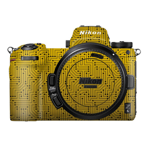 Golden Circuit - Nikon Camera Skins By Sleeky India