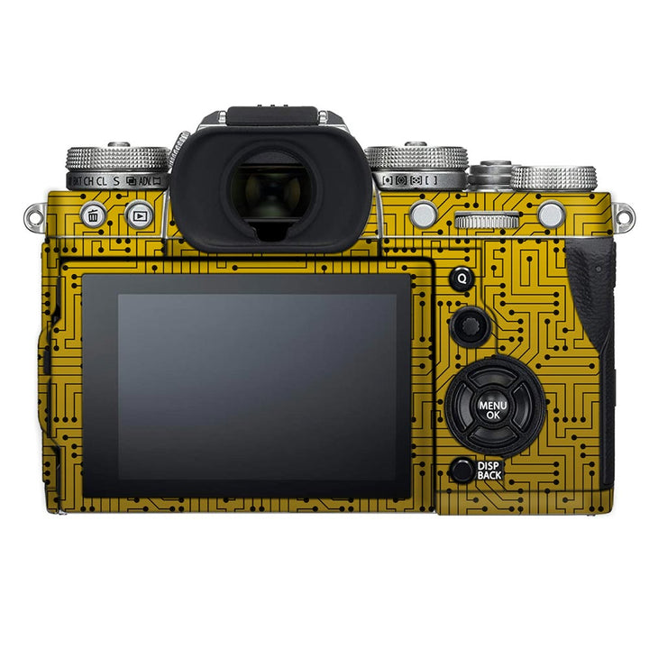 Golden Circuit - FujiFilm Camera Skin By Sleeky India