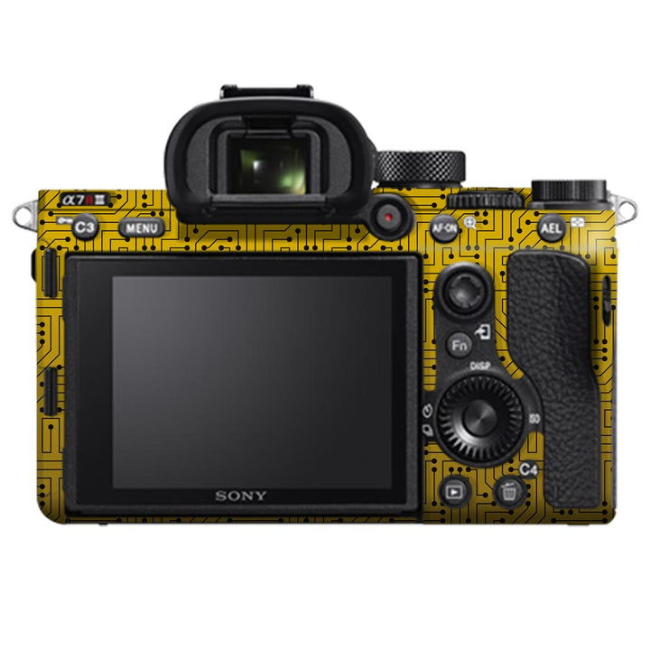 Golden Circuit - Sony Camera Skins By Sleeky India