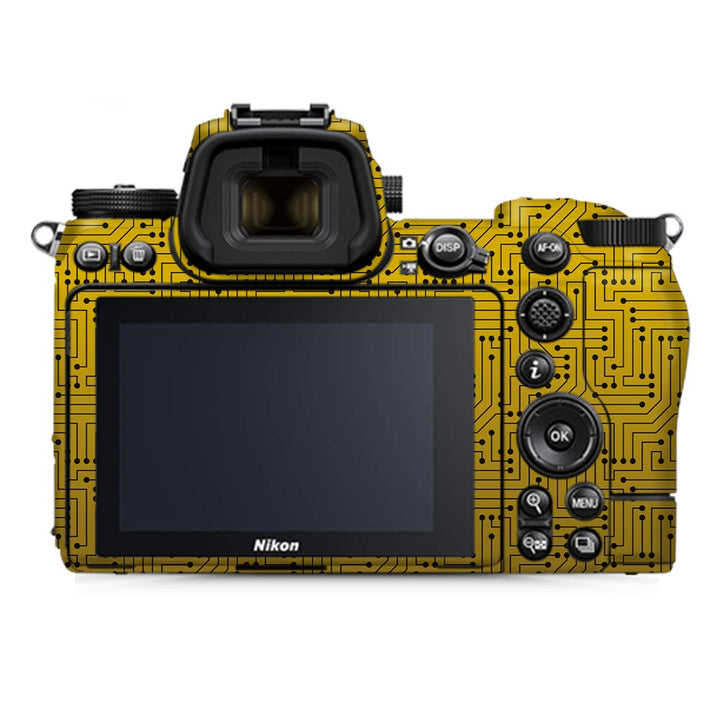 Golden Circuit - Nikon Camera Skins By Sleeky India