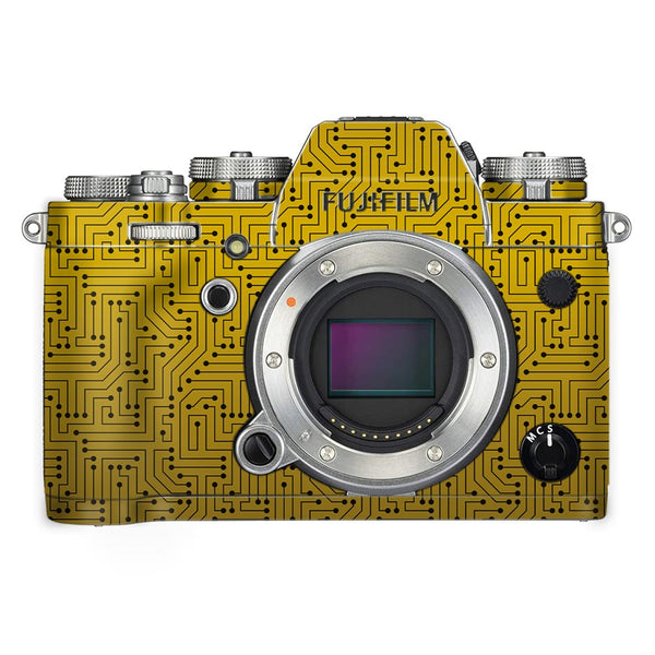 Golden Circuit - FujiFilm Camera Skin By Sleeky India