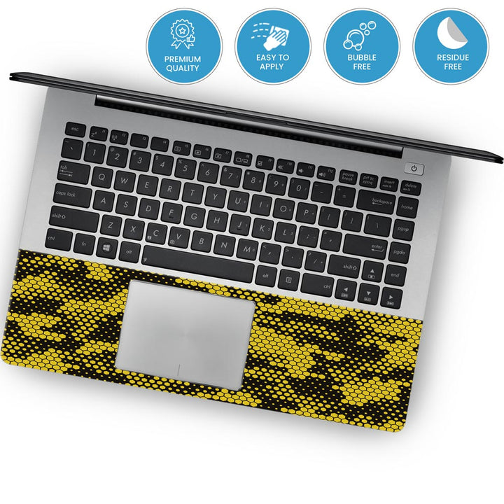 Gold Hive Camo - Laptop Skins By Sleeky India