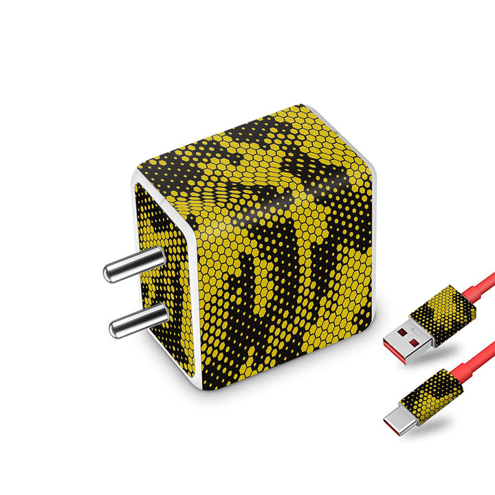 Gold Hive Camo - Oneplus Dash Charger Skin