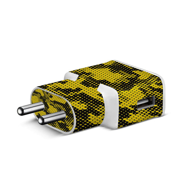 Gold Hive Camo - Samsung S8 Charger Skin
