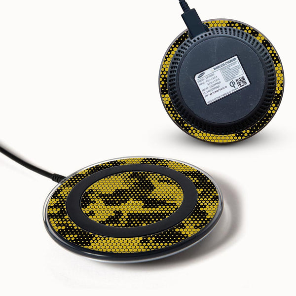 Gold Hive Camo - Samsung Wireless Charger 2015 Skins
