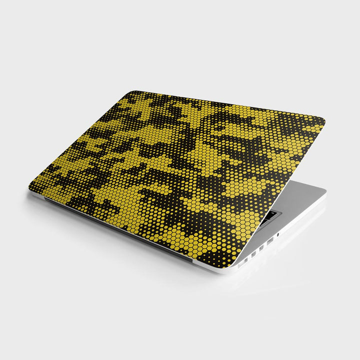 Gold Hive Camo - Laptop Skins By Sleeky India