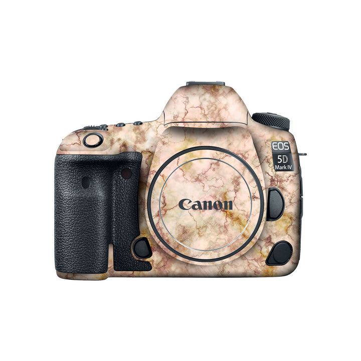 Gold Peach Marble - Canon Camera Skins