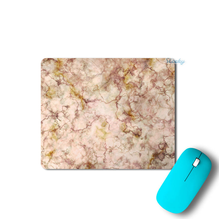 Gold Peach Marble - Mousepad