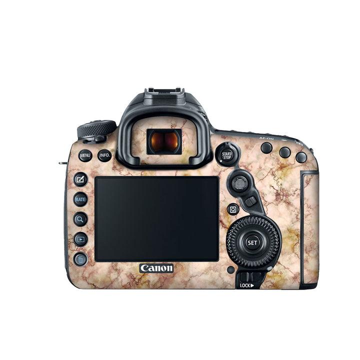 Gold Peach Marble - Canon Camera Skins