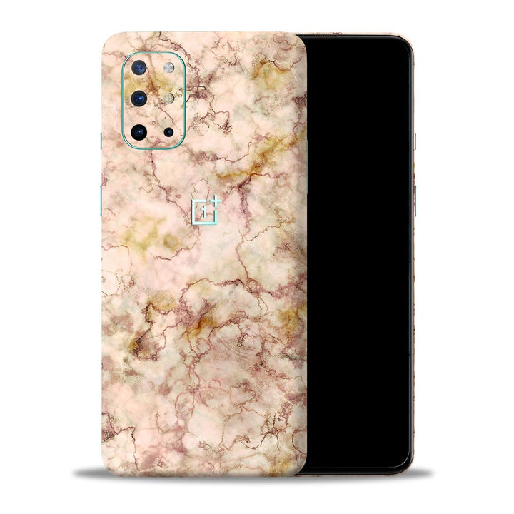 Gold Peach Marble - Mobile Skin