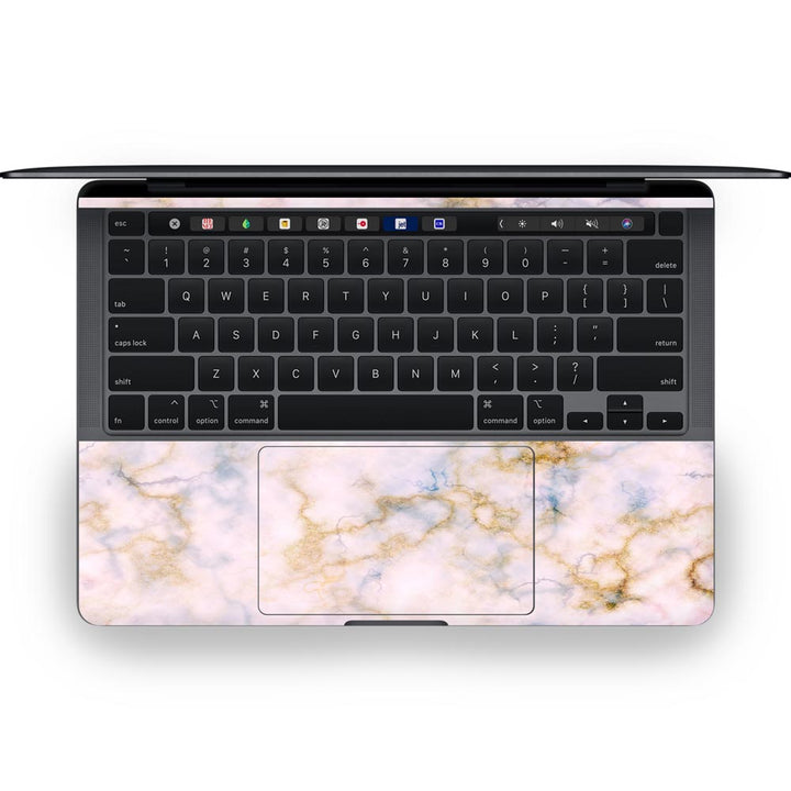 Gold Pink Marble - MacBook Skins