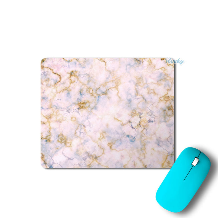 Gold Pink Marble - Mousepad