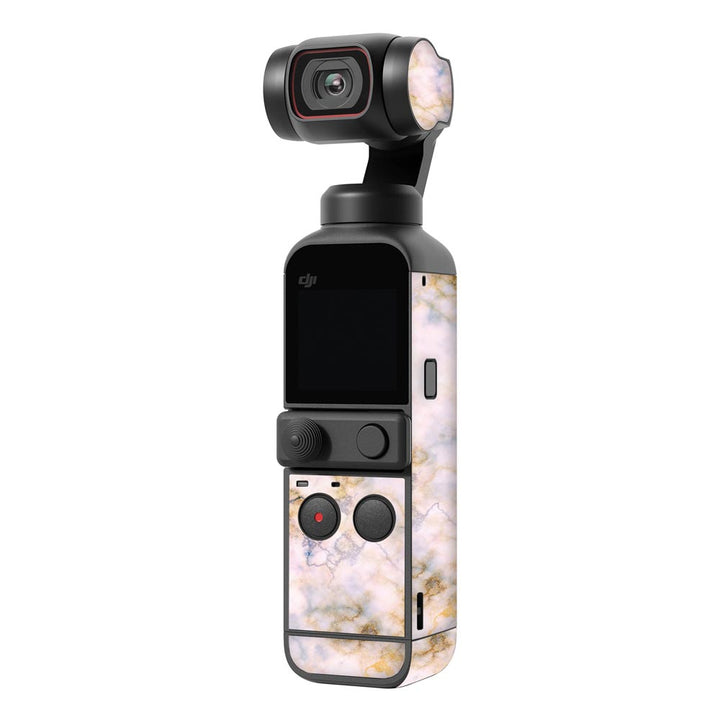 Gold Pink Marble - Gimbal Skin