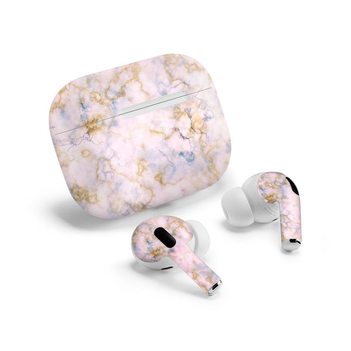 Gold Pink Marble - Airpods Pro Skin