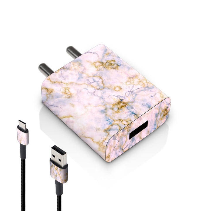 Gold Pink Marble - MI 10W & 18W Charger Skin